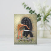 FREUNDE - Postkarte (Stehend Vorderseite)