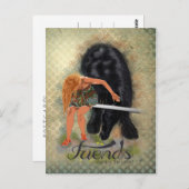 FREUNDE - Postkarte (Vorne/Hinten)
