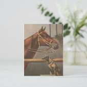 Freunde Postkarte (Stehend Vorderseite)