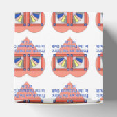 Freunde Quilt Pattern Geschenkschachtel (Oben)