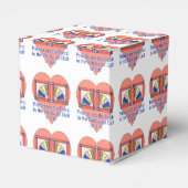 Freunde Quilt Pattern Geschenkschachtel (Rückseite)