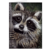 Freunde? Raccoon-Karte