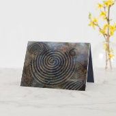 FREUNDE - RAUM - ANGEL KARTE (Gelbe Blume)