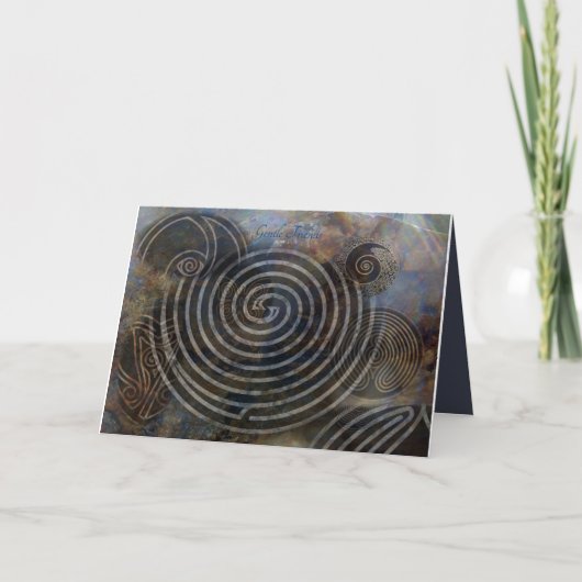 FREUNDE - RAUM - ANGEL KARTE (Vorderseite)