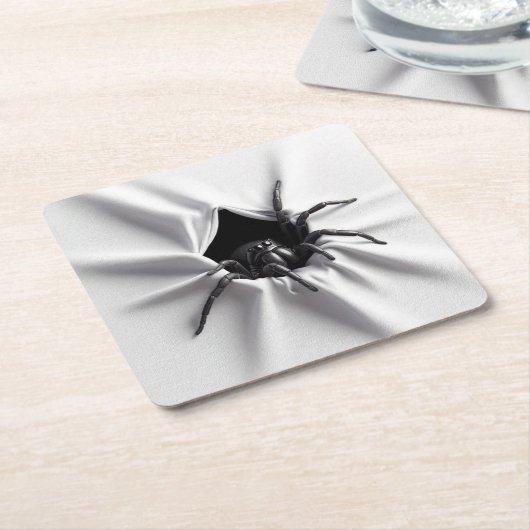 Freunde? Rechteckiger Pappuntersetzer (angewinkelt)