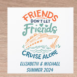 Freunde Reisende Kreuzfahrt Kabine Tür Auto Magnet<br><div class="desc">Dieses Design kann in dem Bereich personalisiert werden, der durch das Ändern des Fotos und/oder Textes zur Verfügung gestellt wird. Sie können auch angepasst werden, indem Sie auf Vorlage personalisieren klicken und dann auf die Schaltfläche klicken, um weitere Optionen anzupassen, um die Hintergrundfarbe zu löschen oder zu ändern, Text hinzuzufügen,...</div>