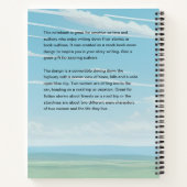 Freunde Road Trip Book Cover Inspiration Notebook Notizblock (Rückseite)