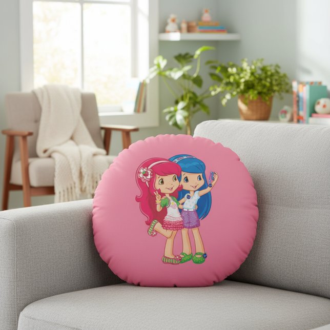 Freunde Rundes Kissen (Von Creator hochgeladen)