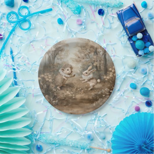 Freunde - Rundpapier-Teller Pappteller (Party)