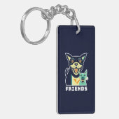 Freunde Schlüsselanhänger (Vorderseite links)