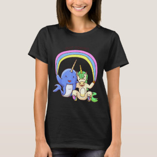 Freunde Shirt Einhorn Vs Narwal Kumpels Fürs Leben