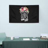 Freunde sind das beste Geschenk Gottes Banner (Messeveranstaltung)