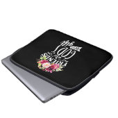 Freunde sind das beste Geschenk Gottes Laptopschutzhülle (Vorne Knopf)
