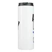 Freunde sind die Familie, die Sie wählen Thermosbecher (Rückseite)