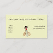 Freunde sind die Hauptingredienz-Visitenkarte Visitenkarte (Rückseite)