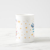 Freunde sind einfach von Ihnen gewählt Porzellantasse (Vorderseite)