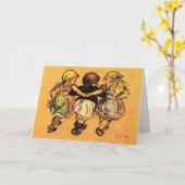 Freunde sind Engel… Karte (Gelbe Blume)