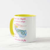 Freunde sind Engel Tasse (Vorderseite Links)