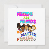 Freunde sind Freunde, egal was (Vorderseite)