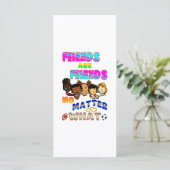 Freunde sind Freunde, egal was (Stehend Vorderseite)