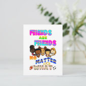 Freunde sind Freunde, egal was (Stehend Vorderseite)