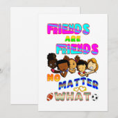 Freunde sind Freunde, egal was Ankündigung (Vorne/Hinten)