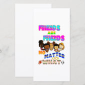 Freunde sind Freunde, egal was Ankündigung (Vorne/Hinten)