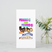 Freunde sind Freunde, egal was Ankündigung (Stehend Vorderseite)
