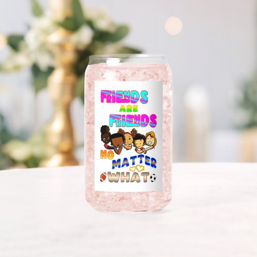 Freunde sind Freunde, egal was passiert Dosenglas (Insitu (Hochzeit))