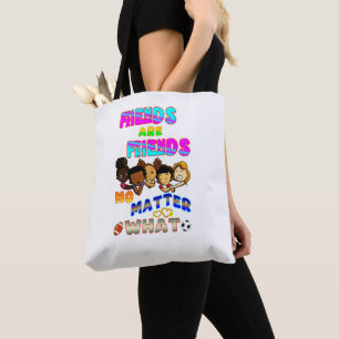 Freunde sind Freunde, egal was passiert Tasche