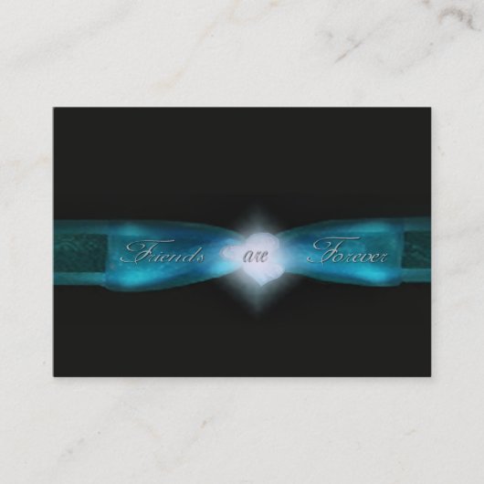 Freunde sind für immer Freundschaftskarten Visitenkarte (Vorderseite)