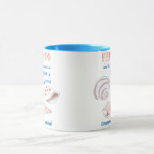 Freunde sind wie Seashells Tasse (Zentrum)
