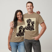 Freunde sind wie Sterne T-Shirt (Unisex)