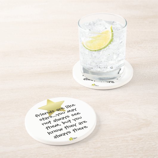 Freunde sind wie Sterne, Untersetzer (Seite)