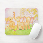 Freunde sind wunderbar--Elefanten wissen! Mousepad (Mit Mouse)
