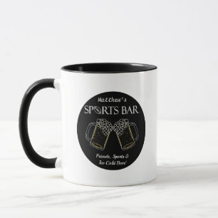 Freunde, Sport & Bier - Sportbar-Kaffeetasse Tasse