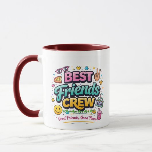 Freunde-Squad-Matching-Group-Becher Tasse (Links)
