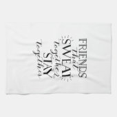 Freunde Sweat Workout Handtuch (Horizontal)