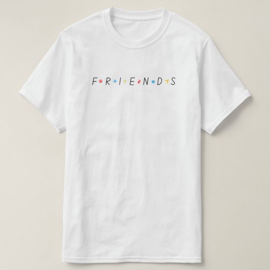 Freunde T-Shirt (Design vorne)