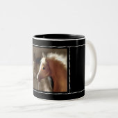 "Freunde" ~ Tasse mit extravaganter Grenze (VorderseiteRechts)