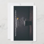 Freunde treffen sich Leckereien laden ein Einladung (Rückseite)