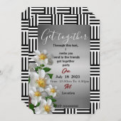 Freunde treffen sich zur Einladung (Vorne/Hinten)