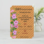 Freunde treffen sich zur Einladung (Stehend Vorderseite)