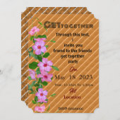 Freunde treffen sich zur Einladung (Vorne/Hinten)