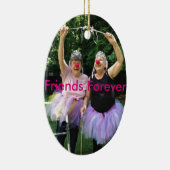 Freunde + Tutus = Fun Times Keramik Ornament (Rechts)