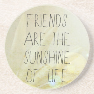 Freunde u. Sonnenschein Untersetzer
