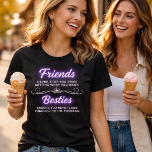Freunde und beste Freundinnen T-Shirt Tri-Blend Shirt