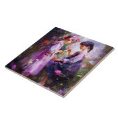 Freunde und Blume 2 Fliese (Seite)