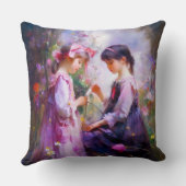 Freunde und Blume 2 Kissen (Rückseite)