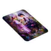 Freunde und Blume 2 Magnet (Rechte Seite)